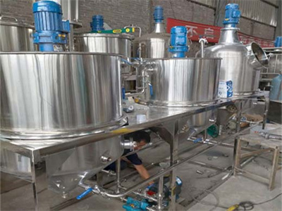 Planta de refinería de aceite de soja Máquina refinada de aceite de soja negra en La Paz