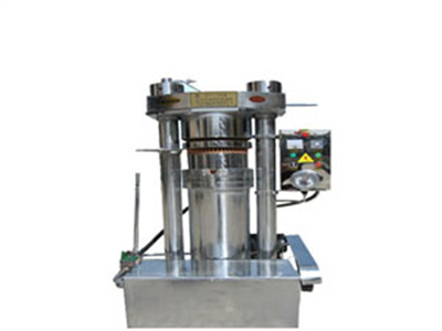 Máquina para fabricar aceite de maní en frío de 5 a 25 toneladas por día en Cali